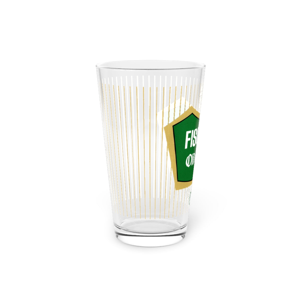 Fischer's Old German Style Ale, Vintage Hammonton, NJ Pint Glass