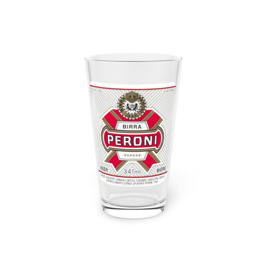 Birra Peroni Biere, Pint Bar Beer Glass, Toronto, Hamilton, Ontario, Canada