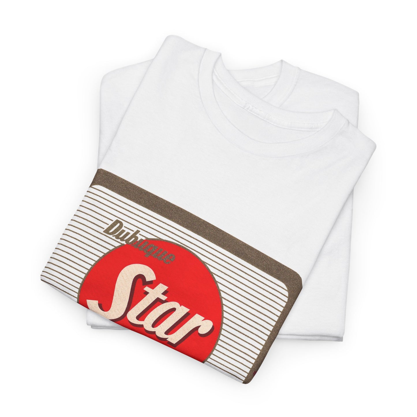 Dubuque Star Beer T-Shirt, Dubuque Iowa Historic Brewery Shirt, Vintage Beer Logo Tee