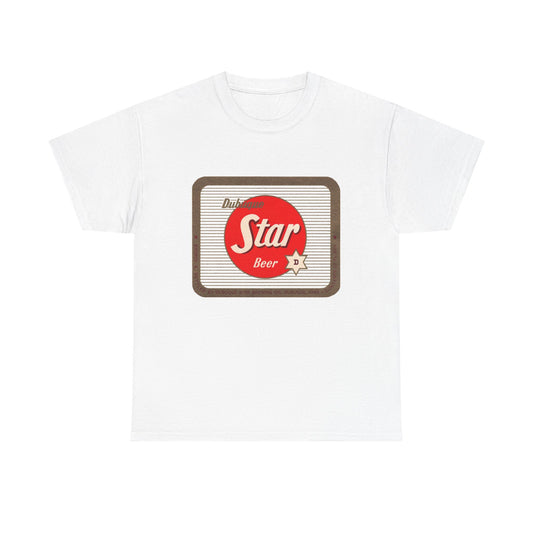 Dubuque Star Beer T-Shirt, Dubuque Iowa Historic Brewery Shirt, Vintage Beer Logo Tee