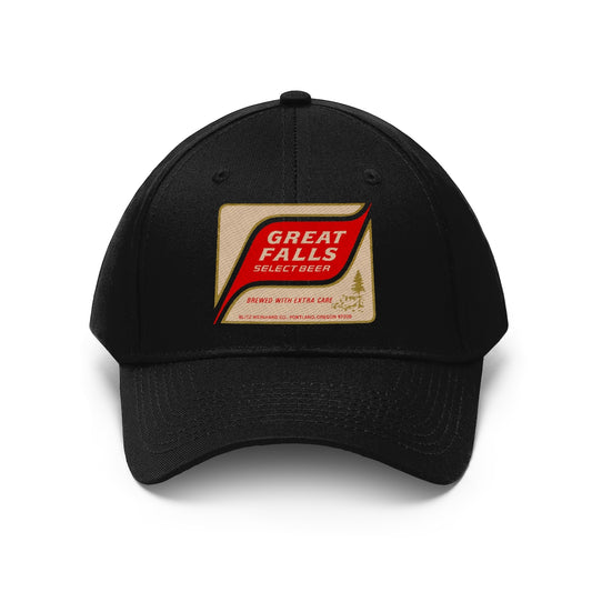 Great Falls Beer Ballcap, Portland Oregon Closed Brewery Hat