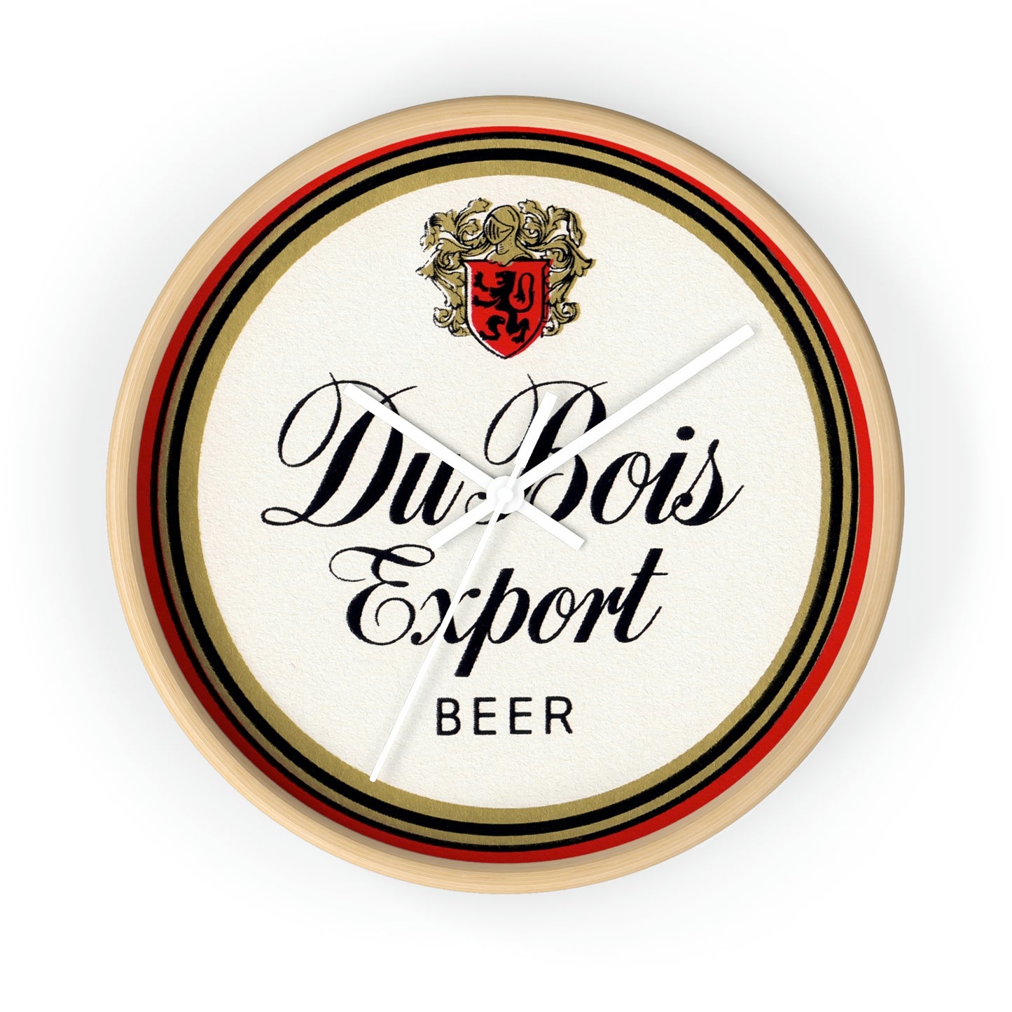 DuBois Export Beer Wall Clock, DuBois-State College PA, Historic Brewery, Closed