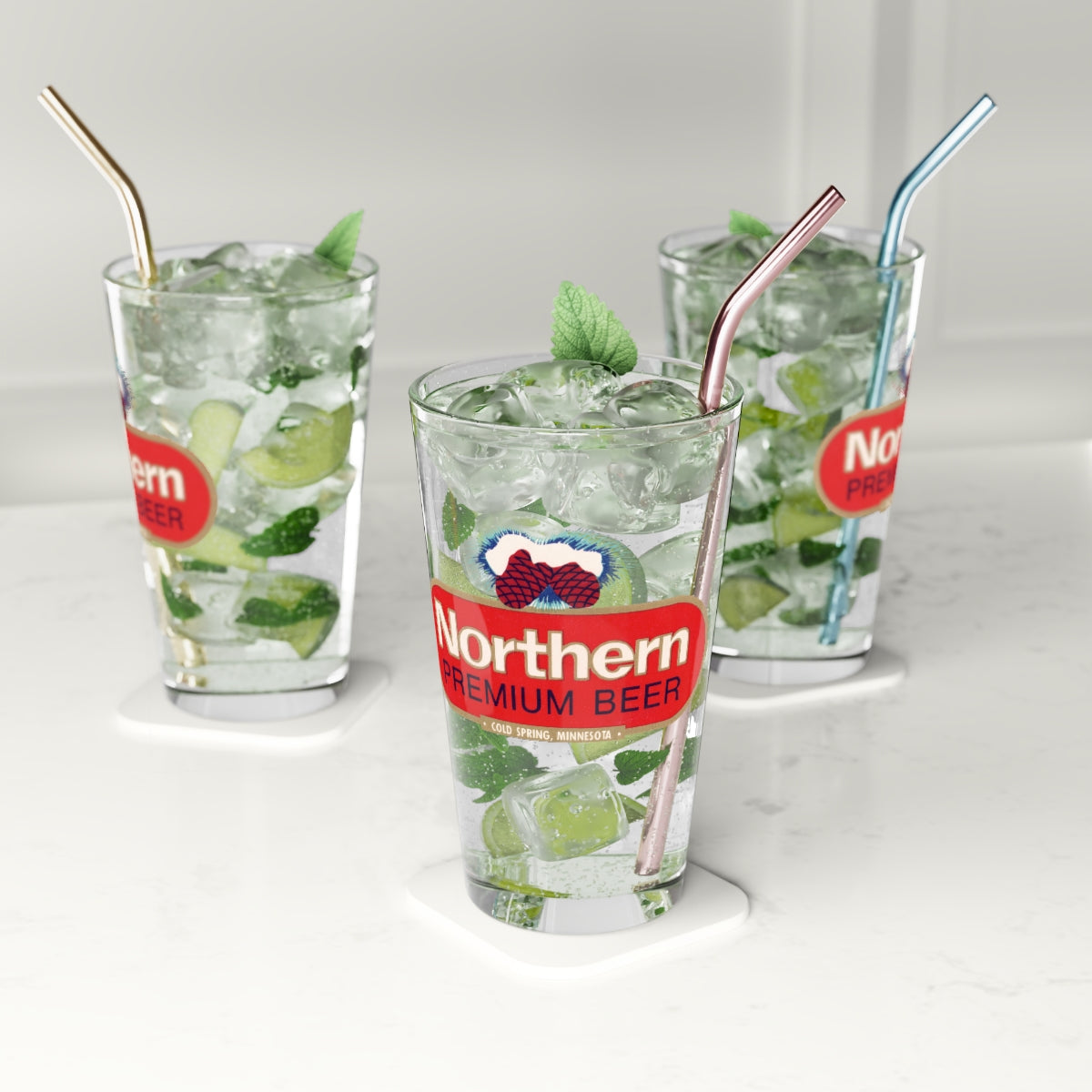 Northern Premium Beer Pint Glass