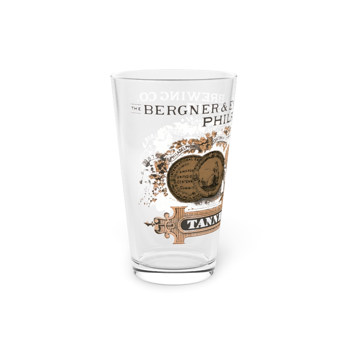 The Bergner and Engel Brewing Co., Philadelphia, PA ~ Tannhaeuser Beer ~ Vintage Pint Glass